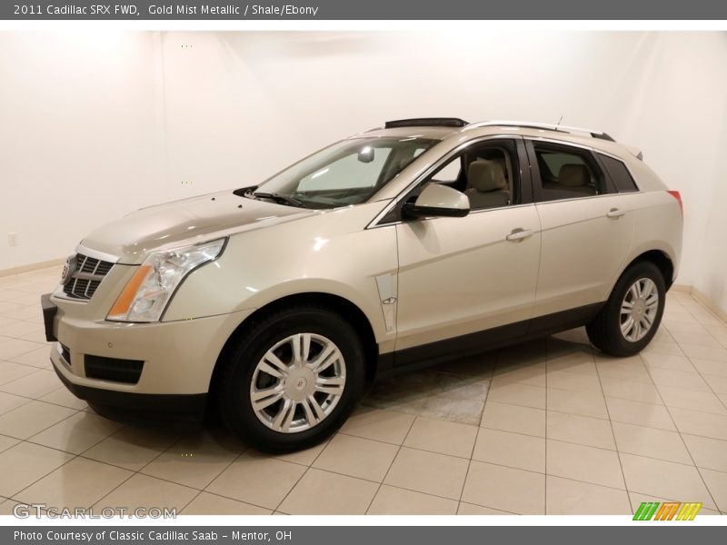 Gold Mist Metallic / Shale/Ebony 2011 Cadillac SRX FWD