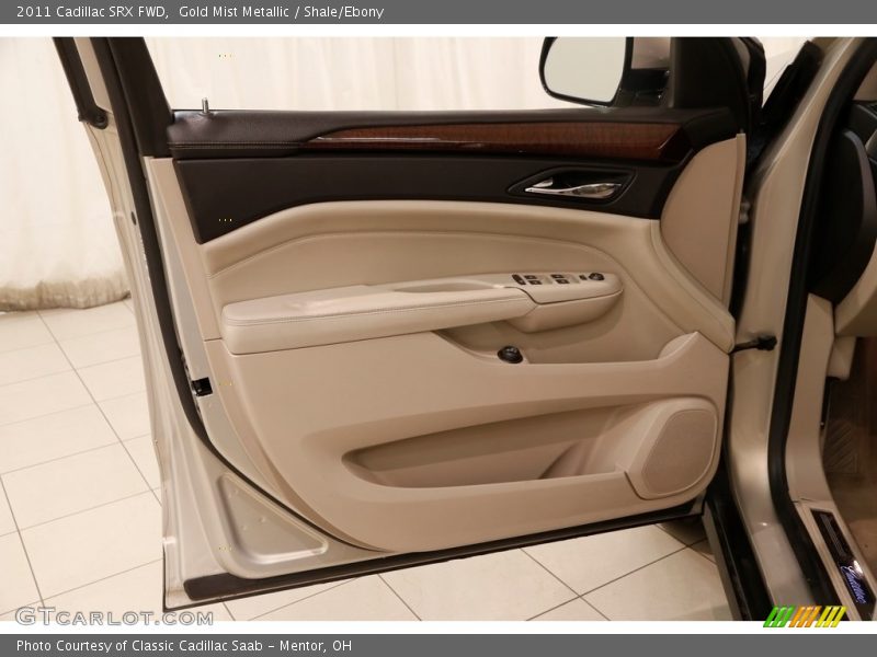 Gold Mist Metallic / Shale/Ebony 2011 Cadillac SRX FWD