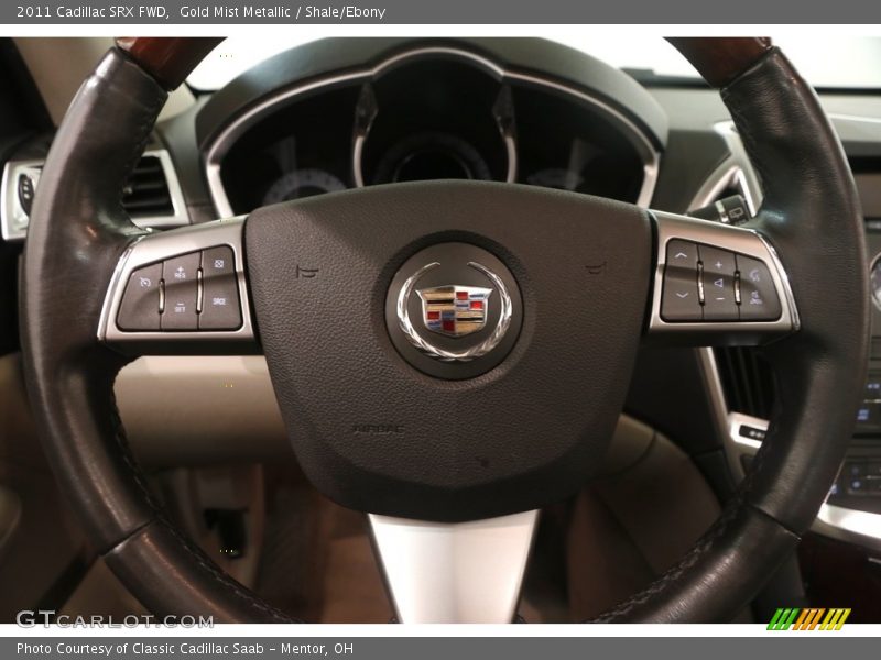 Gold Mist Metallic / Shale/Ebony 2011 Cadillac SRX FWD