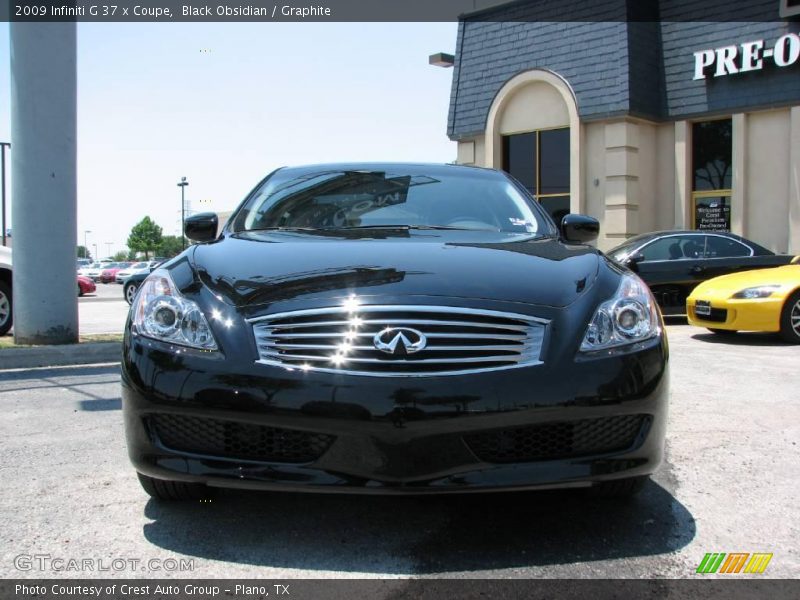 Black Obsidian / Graphite 2009 Infiniti G 37 x Coupe