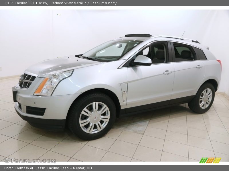 Radiant Silver Metallic / Titanium/Ebony 2012 Cadillac SRX Luxury
