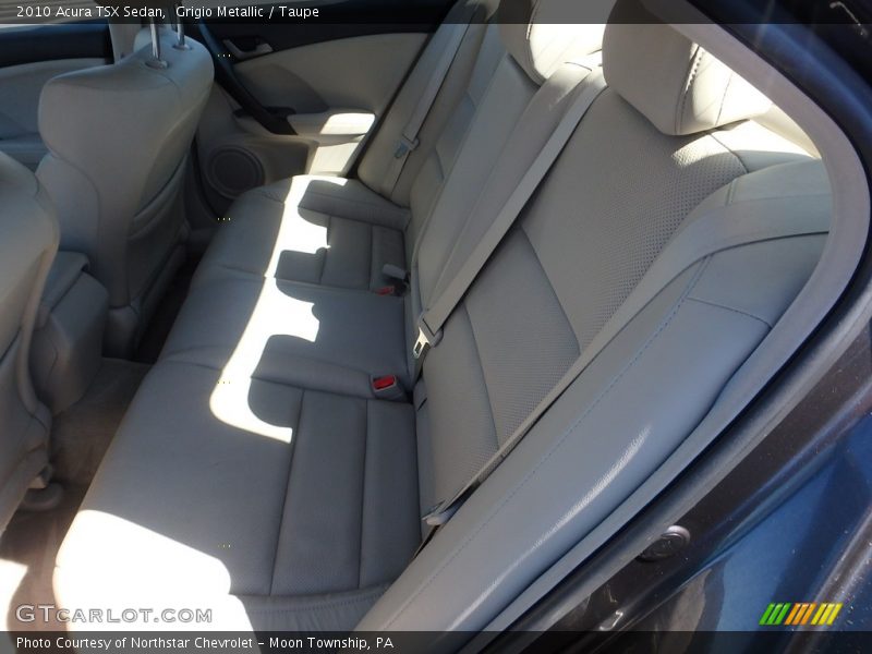Grigio Metallic / Taupe 2010 Acura TSX Sedan