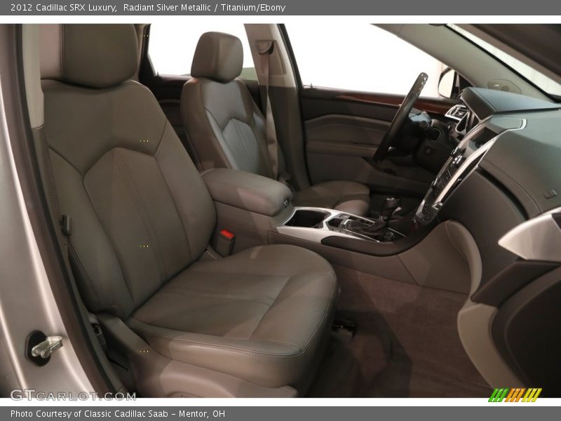Radiant Silver Metallic / Titanium/Ebony 2012 Cadillac SRX Luxury