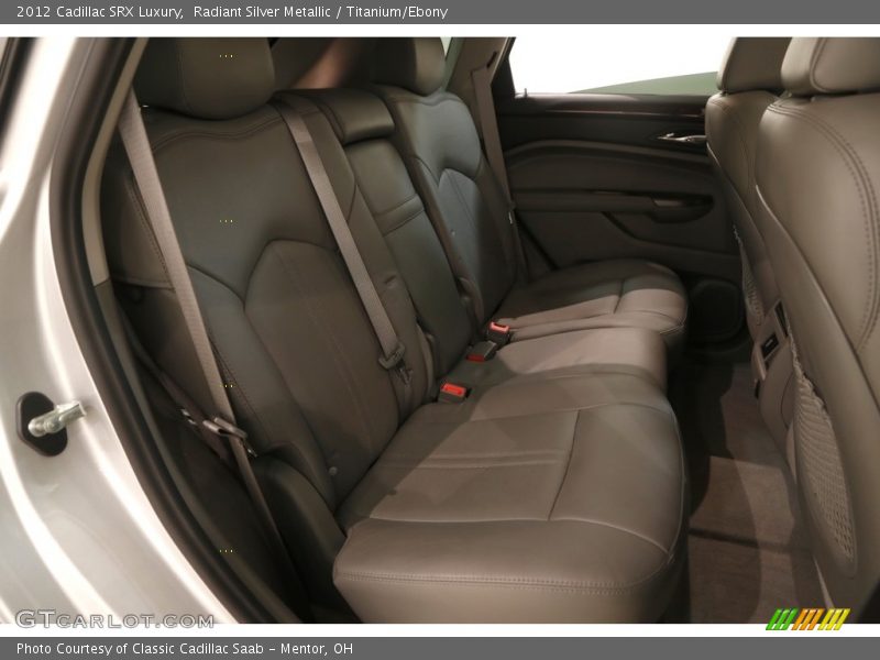 Radiant Silver Metallic / Titanium/Ebony 2012 Cadillac SRX Luxury