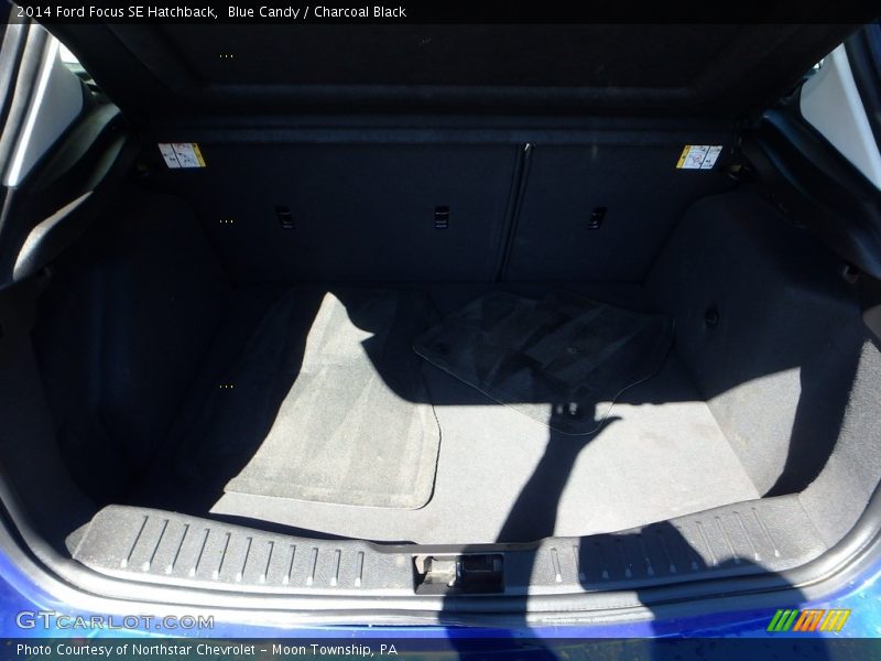 Blue Candy / Charcoal Black 2014 Ford Focus SE Hatchback