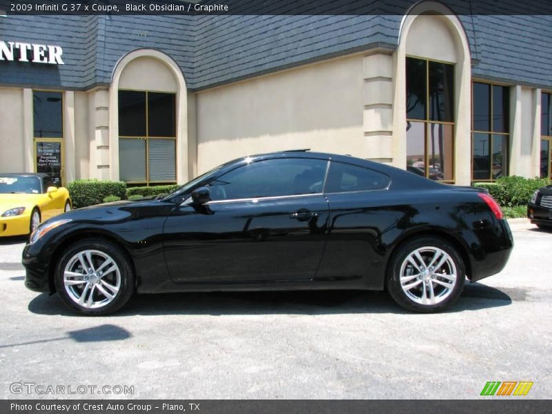 Black Obsidian / Graphite 2009 Infiniti G 37 x Coupe