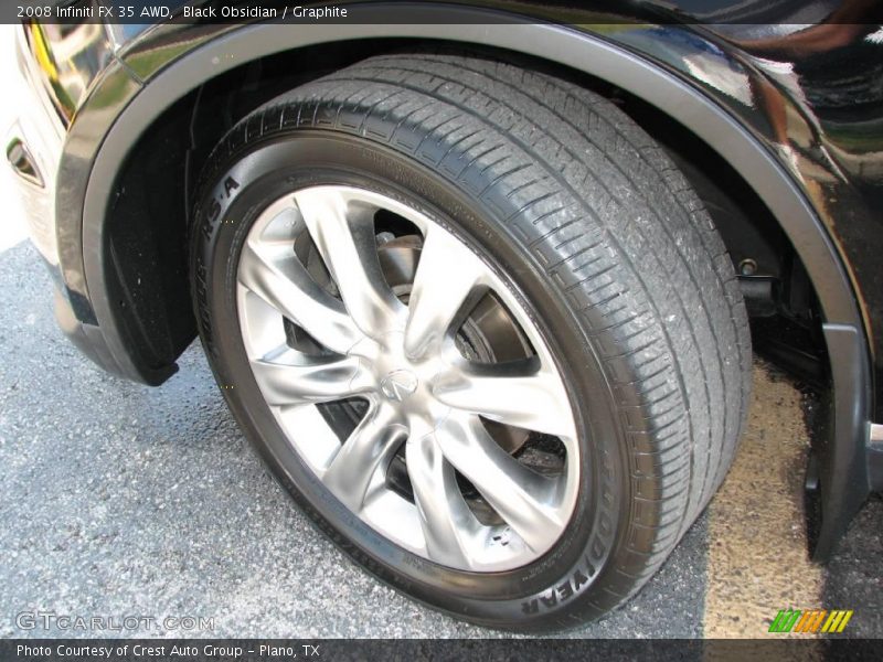 Black Obsidian / Graphite 2008 Infiniti FX 35 AWD