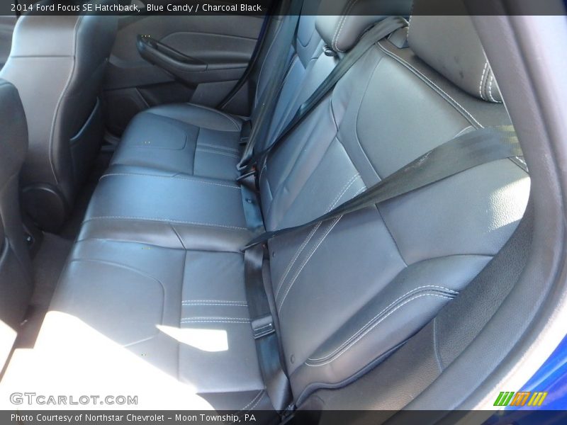 Blue Candy / Charcoal Black 2014 Ford Focus SE Hatchback