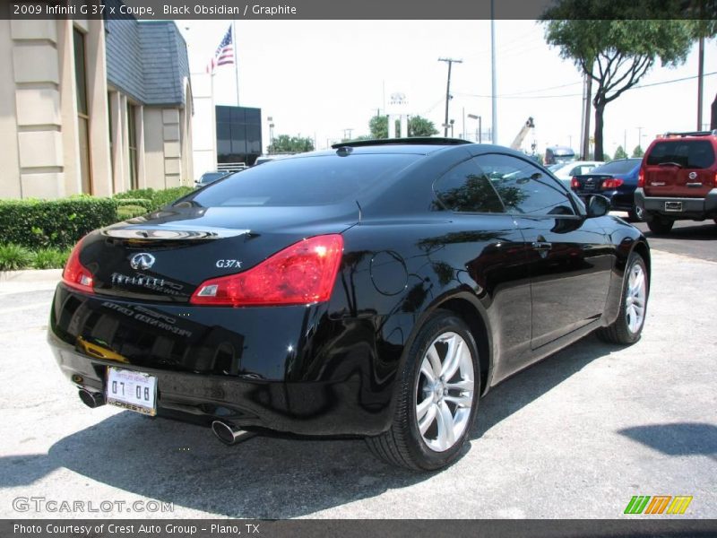 Black Obsidian / Graphite 2009 Infiniti G 37 x Coupe