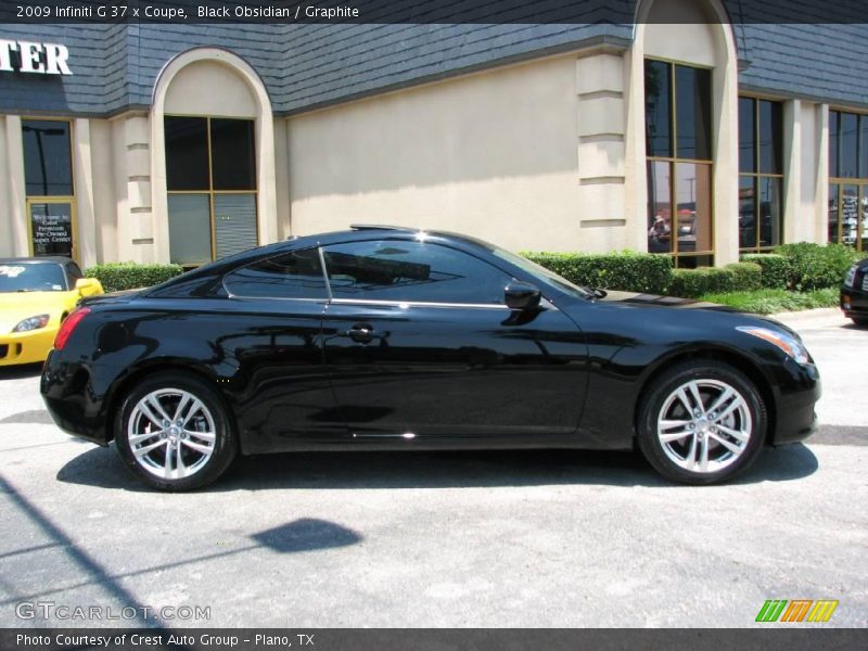 Black Obsidian / Graphite 2009 Infiniti G 37 x Coupe