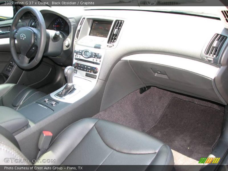 Black Obsidian / Graphite 2009 Infiniti G 37 x Coupe