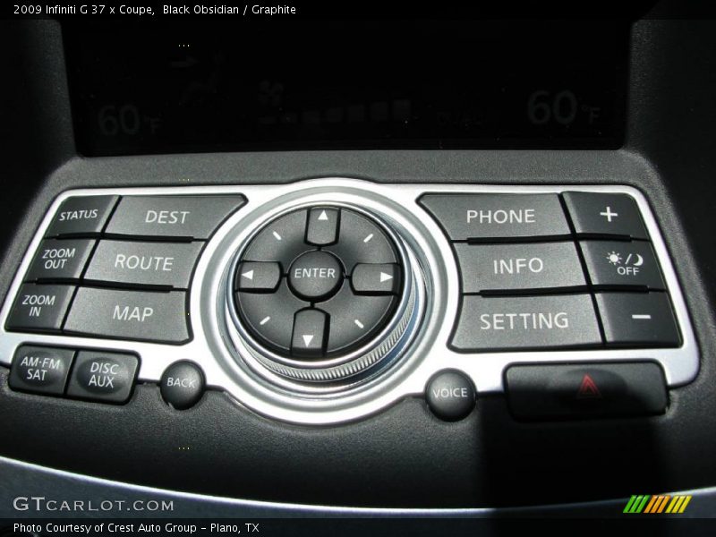 Black Obsidian / Graphite 2009 Infiniti G 37 x Coupe