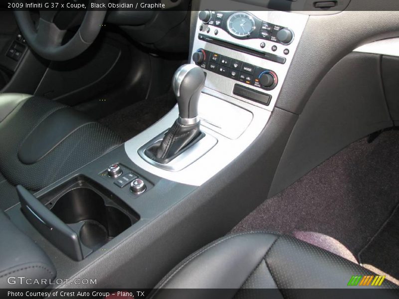 Black Obsidian / Graphite 2009 Infiniti G 37 x Coupe