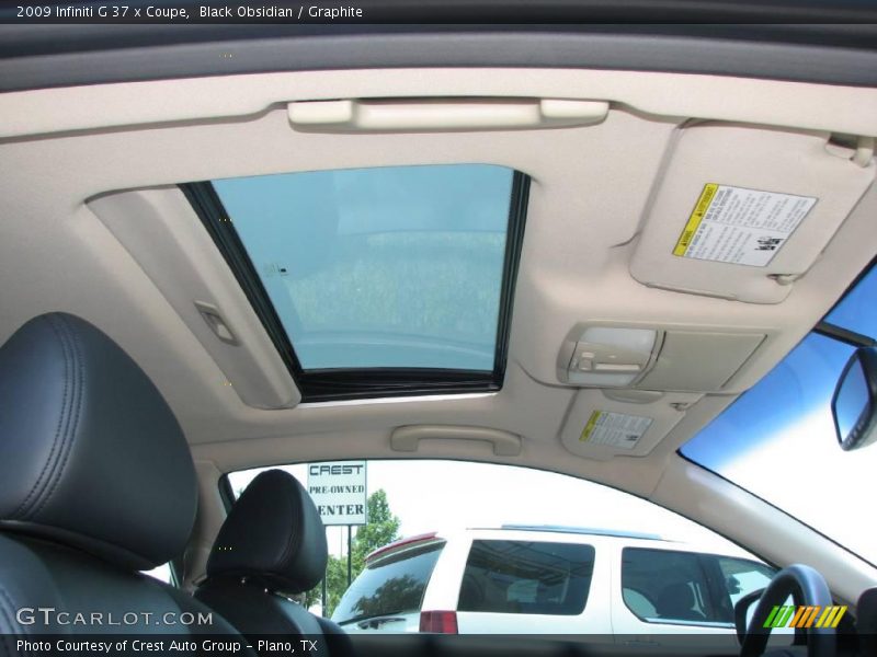 Black Obsidian / Graphite 2009 Infiniti G 37 x Coupe