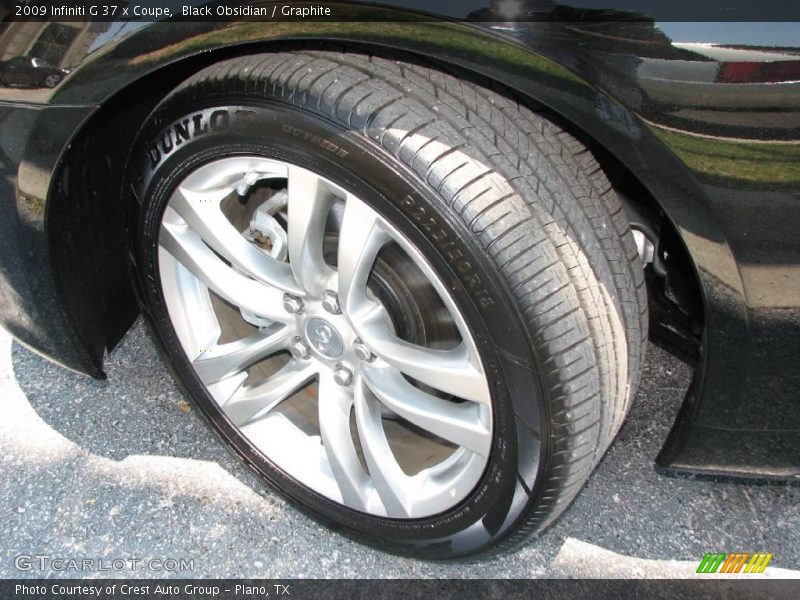 Black Obsidian / Graphite 2009 Infiniti G 37 x Coupe