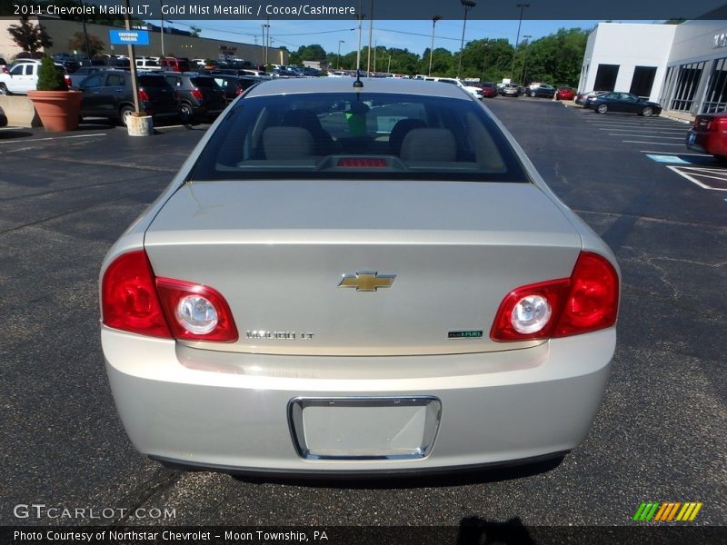 Gold Mist Metallic / Cocoa/Cashmere 2011 Chevrolet Malibu LT