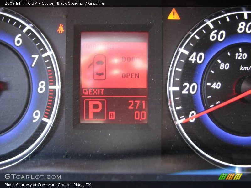 Black Obsidian / Graphite 2009 Infiniti G 37 x Coupe