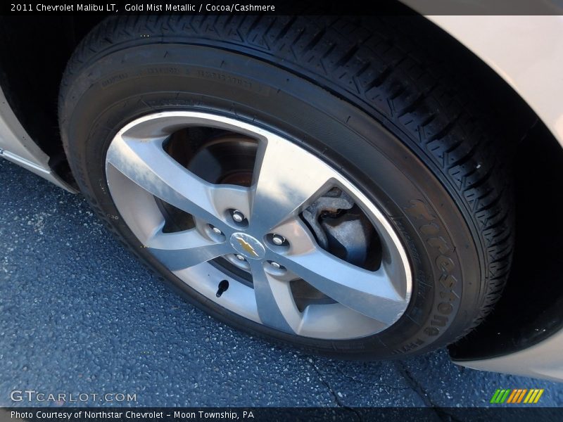 Gold Mist Metallic / Cocoa/Cashmere 2011 Chevrolet Malibu LT