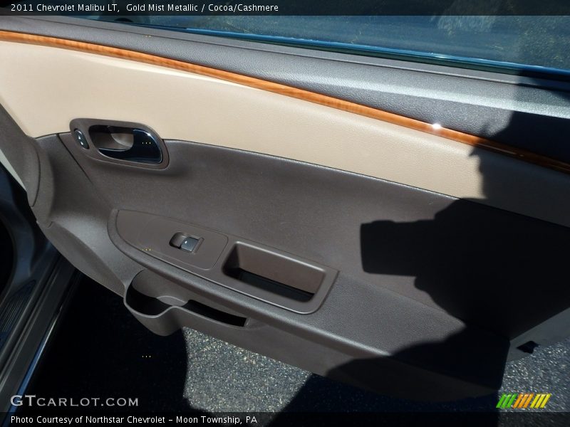 Gold Mist Metallic / Cocoa/Cashmere 2011 Chevrolet Malibu LT