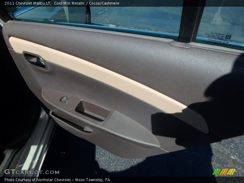 Gold Mist Metallic / Cocoa/Cashmere 2011 Chevrolet Malibu LT