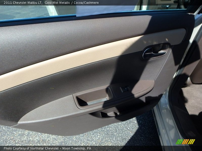 Gold Mist Metallic / Cocoa/Cashmere 2011 Chevrolet Malibu LT