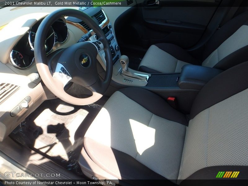 Gold Mist Metallic / Cocoa/Cashmere 2011 Chevrolet Malibu LT