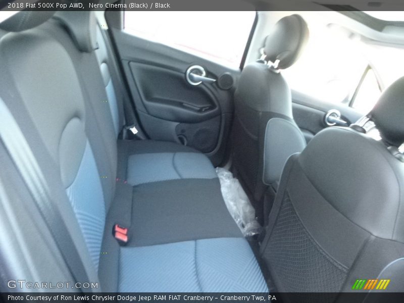 Nero Cinema (Black) / Black 2018 Fiat 500X Pop AWD