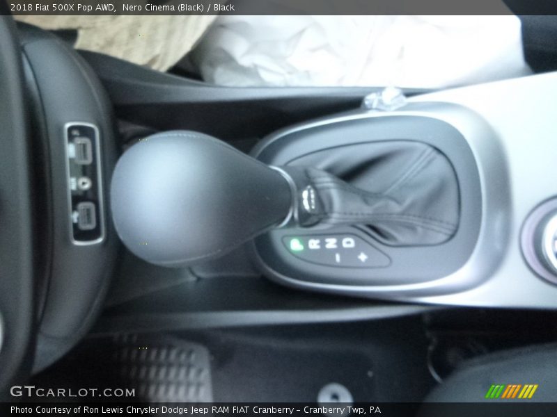 Nero Cinema (Black) / Black 2018 Fiat 500X Pop AWD