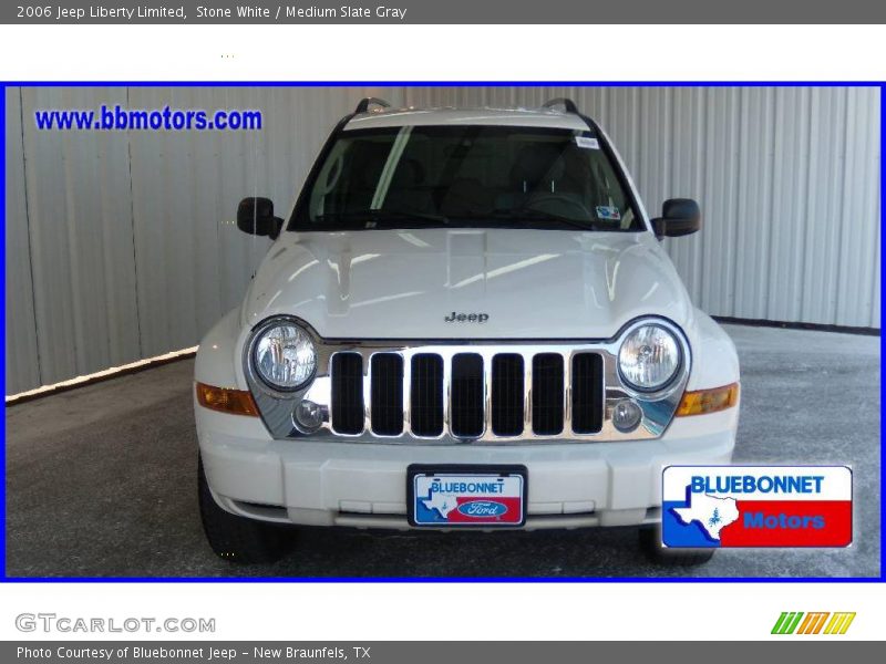 Stone White / Medium Slate Gray 2006 Jeep Liberty Limited