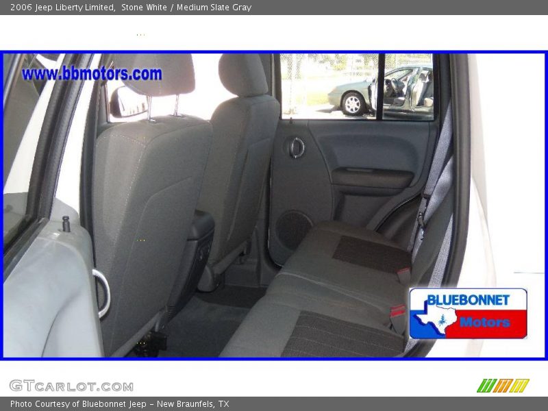Stone White / Medium Slate Gray 2006 Jeep Liberty Limited