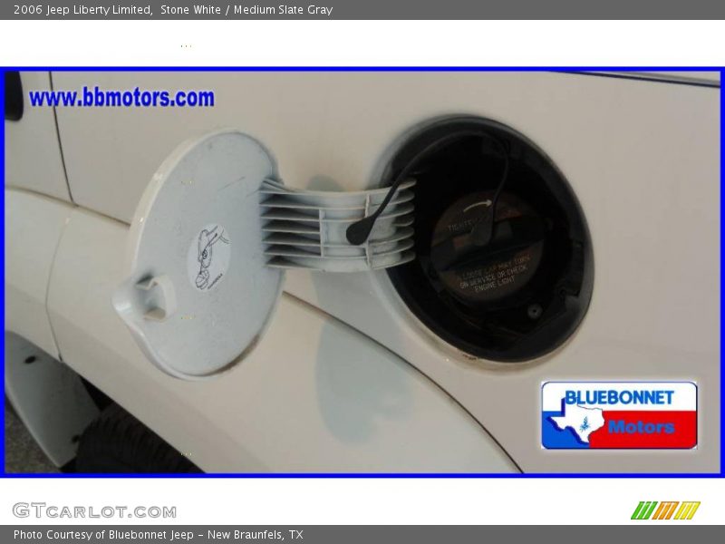 Stone White / Medium Slate Gray 2006 Jeep Liberty Limited