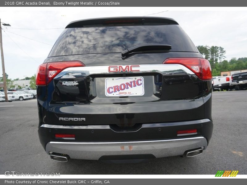 Ebony Twilight Metallic / Cocoa/Shale 2018 GMC Acadia Denali
