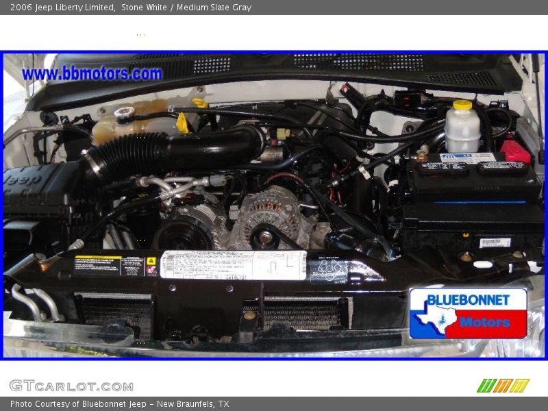 Stone White / Medium Slate Gray 2006 Jeep Liberty Limited