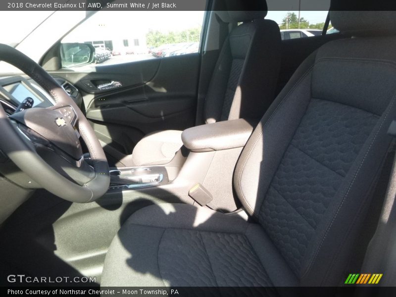 Summit White / Jet Black 2018 Chevrolet Equinox LT AWD