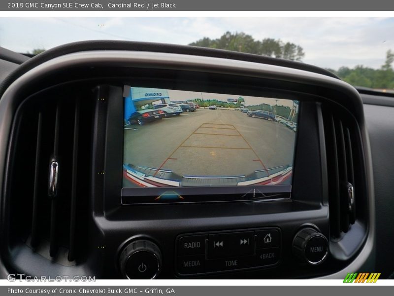 Cardinal Red / Jet Black 2018 GMC Canyon SLE Crew Cab