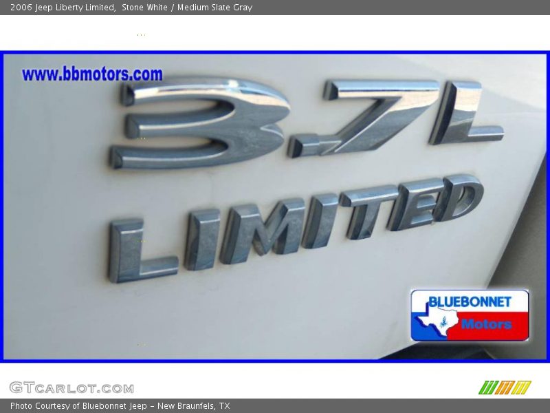 Stone White / Medium Slate Gray 2006 Jeep Liberty Limited
