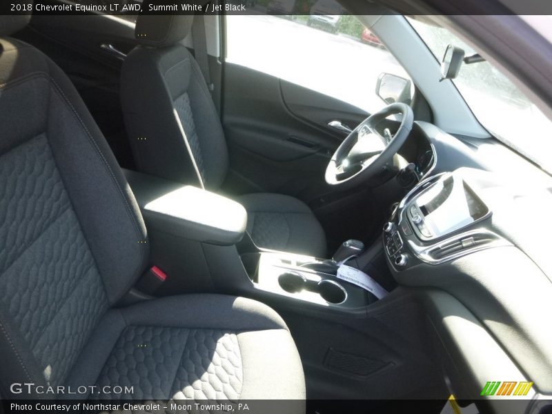 Summit White / Jet Black 2018 Chevrolet Equinox LT AWD