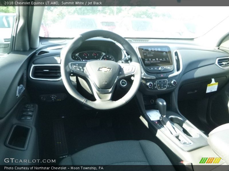 Summit White / Jet Black 2018 Chevrolet Equinox LT AWD