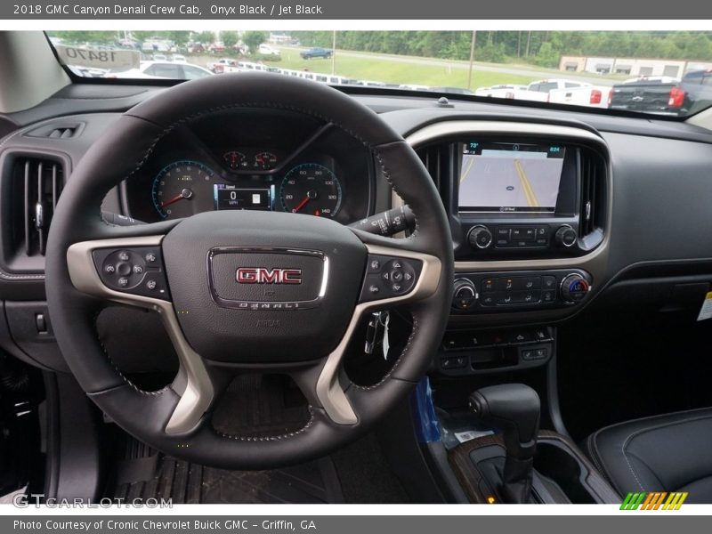 Onyx Black / Jet Black 2018 GMC Canyon Denali Crew Cab