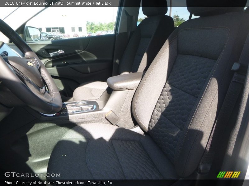 Summit White / Jet Black 2018 Chevrolet Equinox LT AWD
