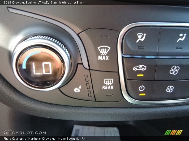 Summit White / Jet Black 2018 Chevrolet Equinox LT AWD