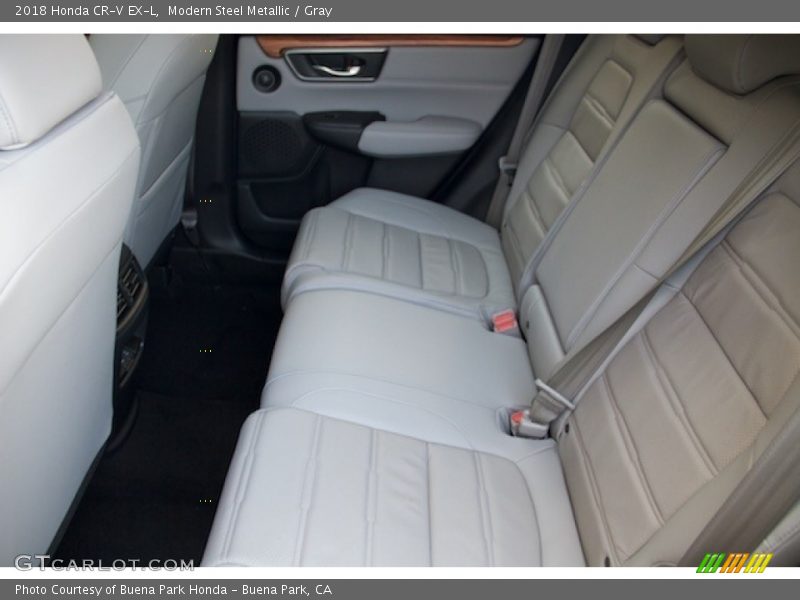 Modern Steel Metallic / Gray 2018 Honda CR-V EX-L