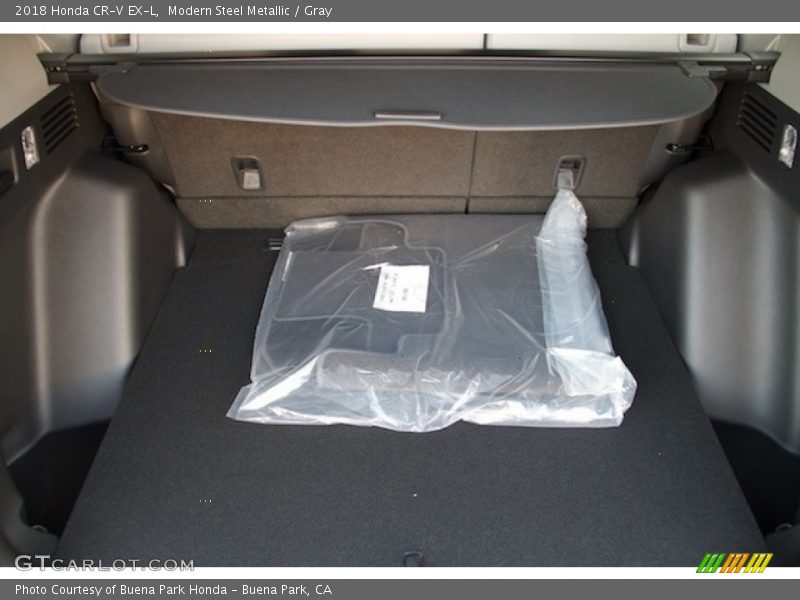 Modern Steel Metallic / Gray 2018 Honda CR-V EX-L
