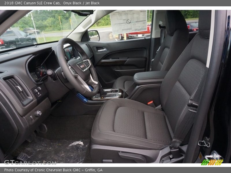 Onyx Black / Jet Black 2018 GMC Canyon SLE Crew Cab