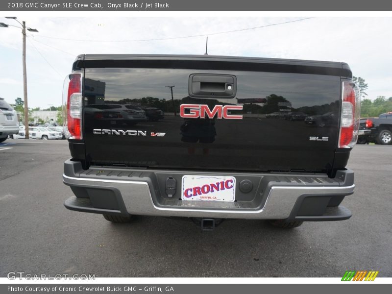 Onyx Black / Jet Black 2018 GMC Canyon SLE Crew Cab