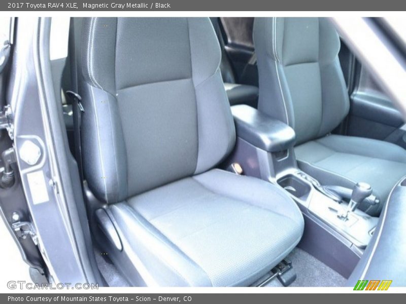 Magnetic Gray Metallic / Black 2017 Toyota RAV4 XLE
