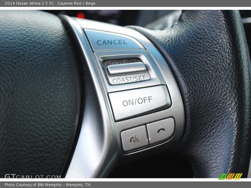 Cayenne Red / Beige 2014 Nissan Altima 2.5 SV