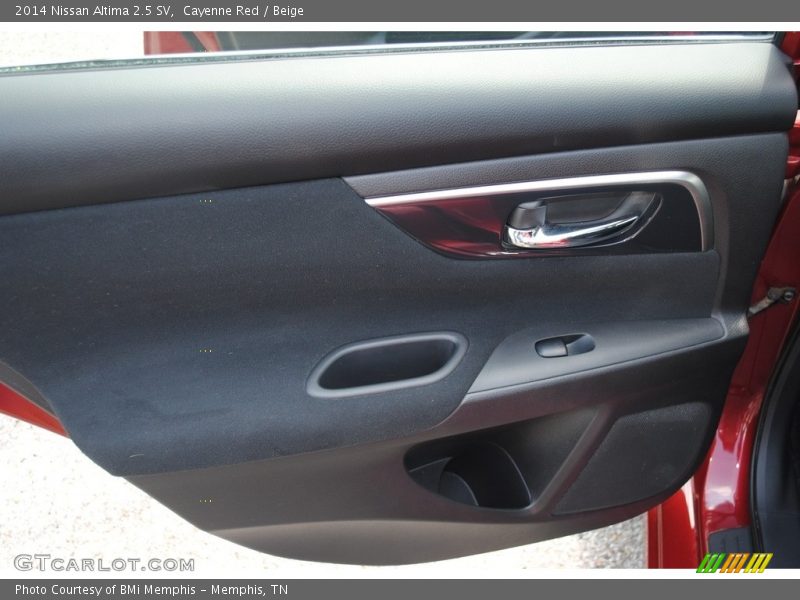 Cayenne Red / Beige 2014 Nissan Altima 2.5 SV
