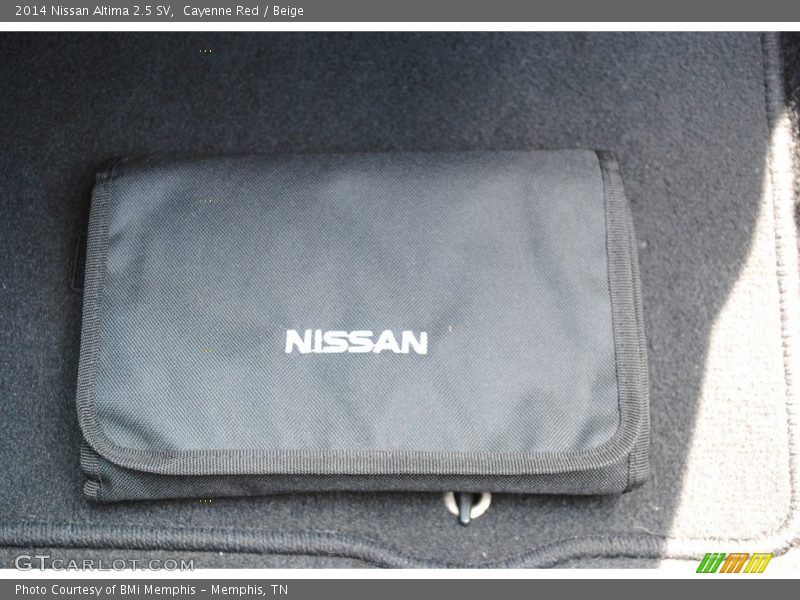 Cayenne Red / Beige 2014 Nissan Altima 2.5 SV