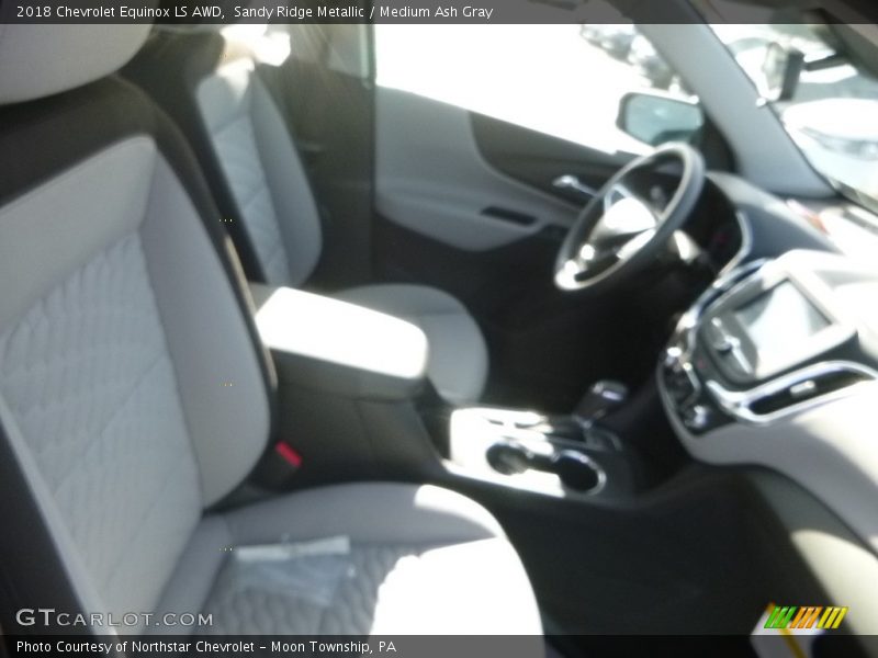 Sandy Ridge Metallic / Medium Ash Gray 2018 Chevrolet Equinox LS AWD